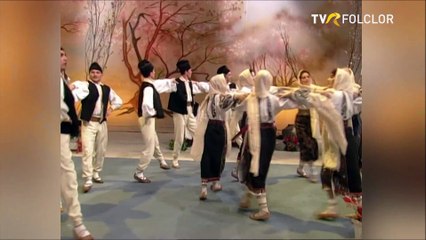 Ansamblul „Doina Vrancei” din Focsani - Joc popular (Tezaur folcloric - arhiva TVR)