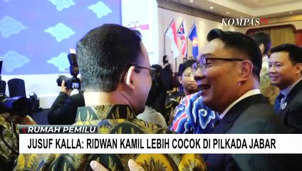 Скачать видео: Jusuf Kalla Sebut  Ridwan Kamil Lebih Cocok di Pilkada Jabar Dibanding Jakarta