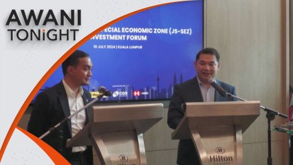 AWANI Tonight: Johor-S'pore SEZ: Govt aims to sign pact in Sept