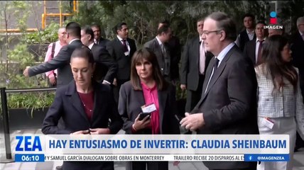 Claudia Sheinbaum se reúne con integrantes de la Conferencia Monetaria Internacional
