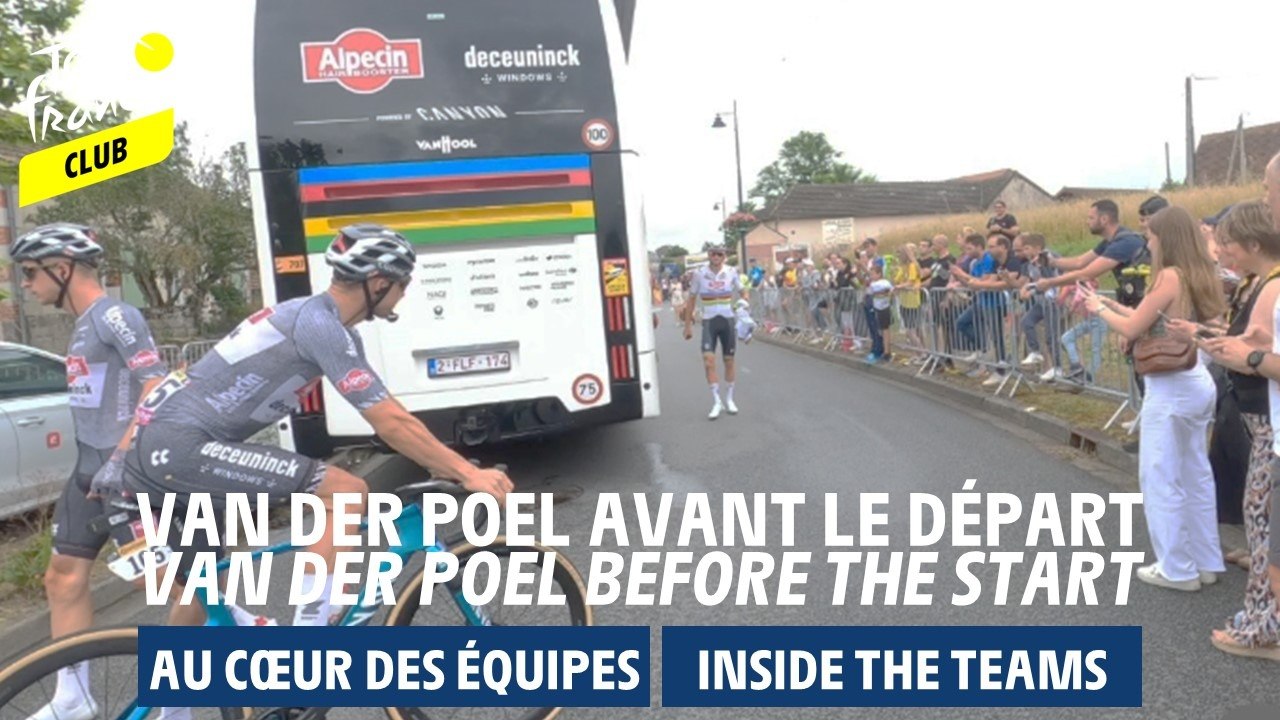 Inside Teams  - Van Der Poel before the start
