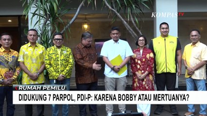 Didukung 7 Parpol di Pilgub Sumut, PDI-P: Karena Bobby atau Mertuanya?