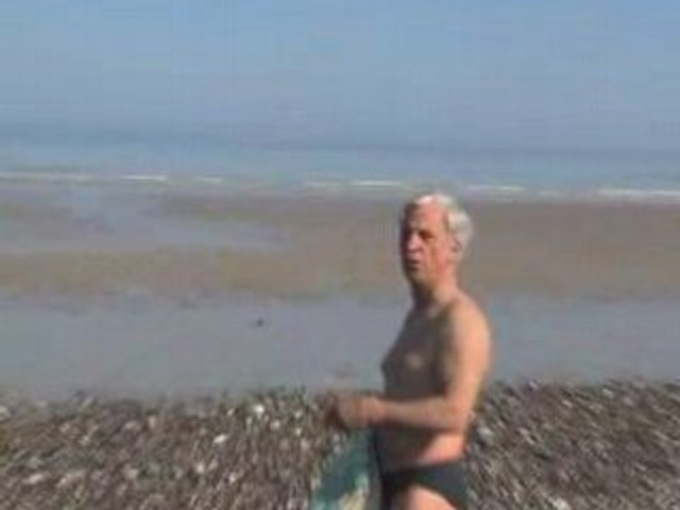 Dieppe en avril: on se baigne!