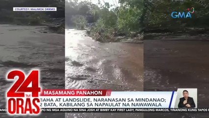 24 Oras: (Part 3) Nagpapatuloy na baha sa Mindanao; giit ni Billy, 'di siya adik; pinusuang primer ng "Pulang Araw", atbp.