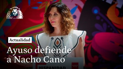 VÍDEO | Ayuso defiende a Nacho Cano y acusa al gobierno de "estalinismo" por intentar "destruirle con fines políticos"