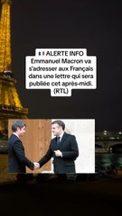 Emmanuel Macron va s'adresser aux Français dans une lettre qui sera publiée cet après-midi.