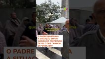 Padre Julio Lancellotti discute com GCM ao mostrar ‘descaso’ com população em situação de rua em SP