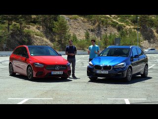 Mercedes-Benz Clase B (2019) y BMW Serie 2 Active Tourer (2018). Comparativa | km77.com