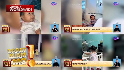 #JustKidding! - Baby, first word ang salitang ‘bruha’ | Dapat Alam Mo!