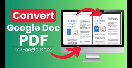 Quick & Easy Guide to Save Google Docs as PDF 📄