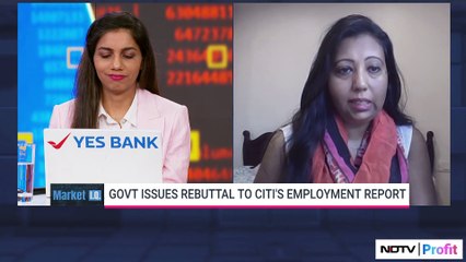 Govt Issues Rebuttal To Citi's Employment Report | NDTV Profit