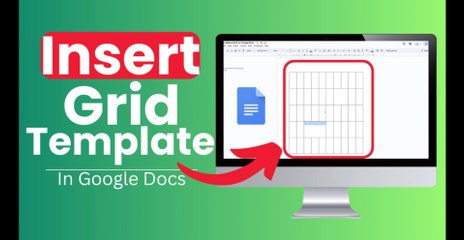 How To Make A Grid On Google Docs