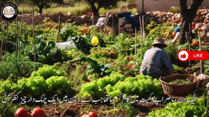 Ghreeb kisan aor sunehri beej | غریب کسان اور سنہری بیج |  Azar bi jan Folktale |A Moral Story