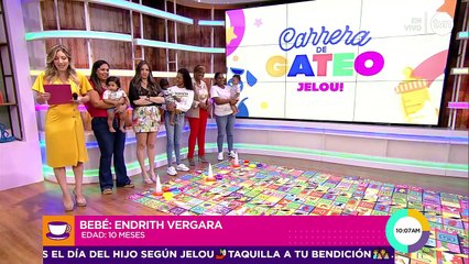 Carrera de gateo Jelou! 10 de julio