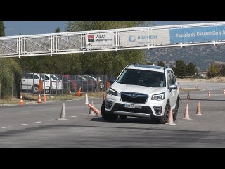 Subaru Forester 2019 - Maniobra de esquiva (moose test) y eslalon | km77.com