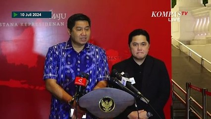 Erick Thohir dan Maruarar Ketemu Jokowi Jelang Piala Presiden, Hadiah Rp5 Miliar menanti