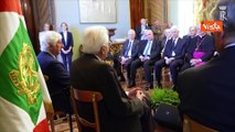 Mattarella riceve delegazione del Gemelli: 