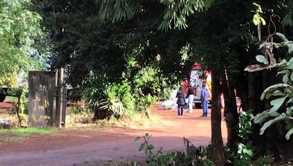 Homem precisa ser socorrido após cair de barranco no Bairro Presidente