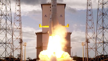 Download Video: Primer lanzamiento del cohete europeo Ariane 6