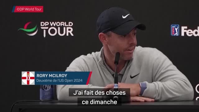 US Open - McIlroy a vécu des jours difficiles après le dernier jour fatal