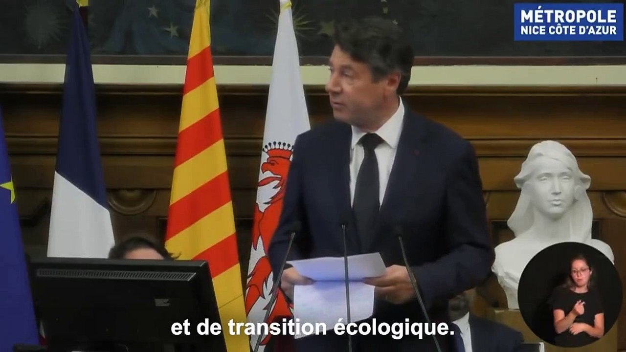 Nice Métropole : Christian Estrosi démissionne