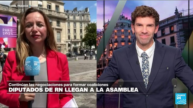 Informe desde París: diputados de Agrupación Nacional llegan a la Asamblea Nacional francesa