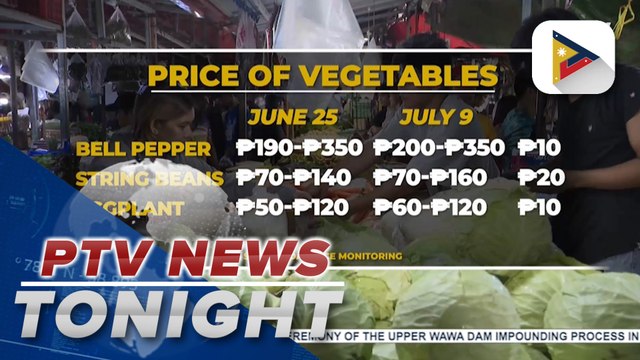 D.A. says prices of some vegetables increased by P10-P60/kg