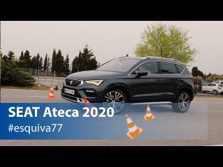 SEAT Ateca 2020 - Maniobra de esquiva y eslalon | km77.com