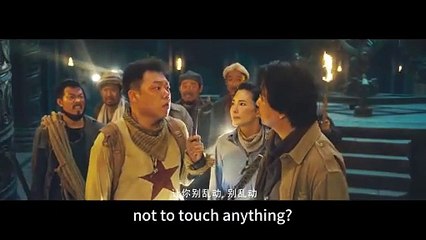 man found a bronze pen and actually activated the trap in the ancient tomb