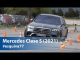 Mercedes Clase S (2021) - Maniobra de esquiva (Moose test) y eslalon | km77.com