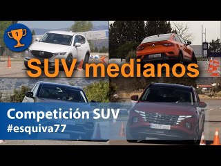 Competición Maniobra de esquiva (Moose test competition) - Capítulo 2: SUV medianos | km77.com