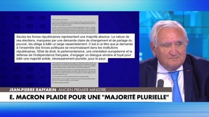 Jean-Pierre Raffarin : «Je n'ai pas soutenu la dissolution. Je trouve que cette situation était complétement inadaptée à notre situation à la veille des Jeux olympiques»