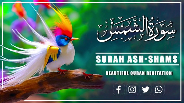 Surah As Shams Full Beautiful Recitation |Tilawat e Quran Pak| Tilawat |AlQuran