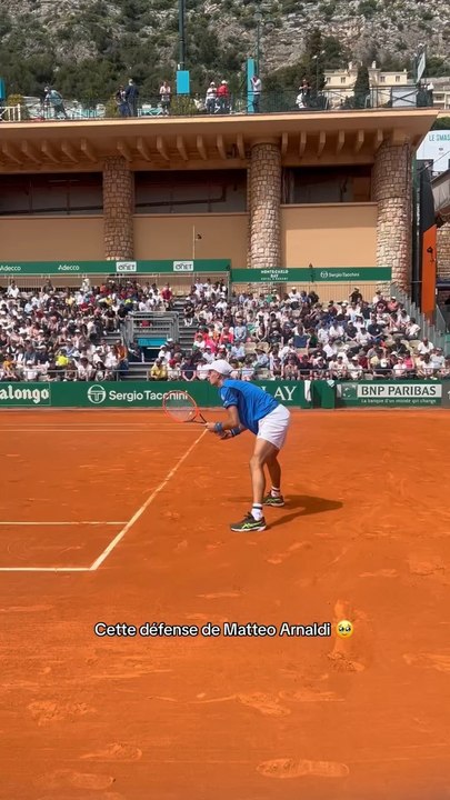 Matteo Arnaldi in Monte-Carlo 