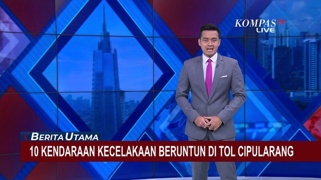 Diduga Bus Rem Blong, 10 Kendaraan Alami Kecelakaan Beruntun di Tol Cipularang