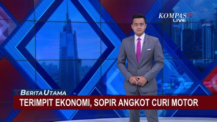 Penangkapan Supir Angkutan Umum yang Nekat Curi Motor, Alasan Terdesak Ekonomi