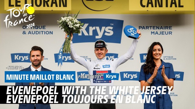 Krys White Jersey Minute - Stage 11 - Tour de France 2024