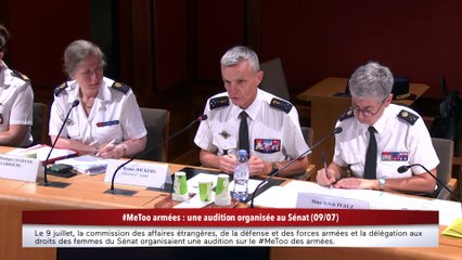 100% Sénat - Violences sexuelles dans l'armée : les inspecteurs généraux auditionnés