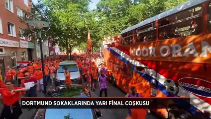 Dortmund sokaklarında yarı final coşkusu