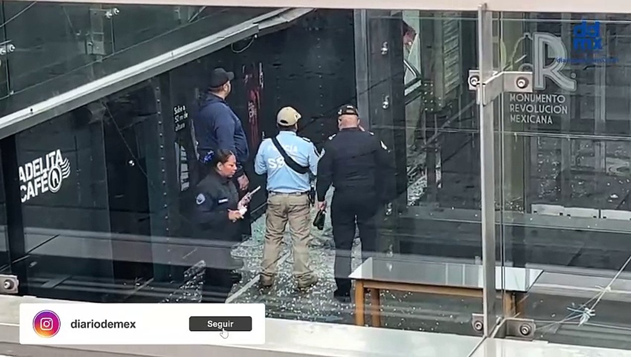 Muere trabajador de mantenimiento tras caer del Monumento a la Revolución