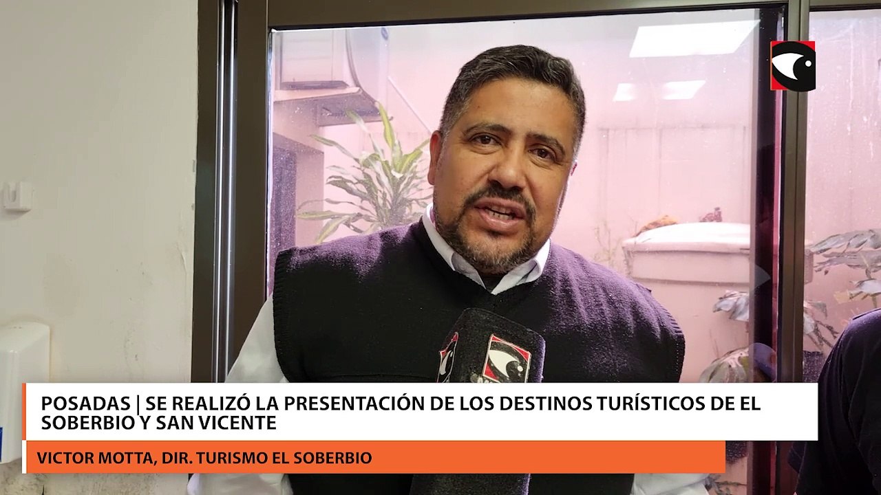 Posadas | Se realizó la presentación de los destinos turísticos de El Soberbio y San Vicente