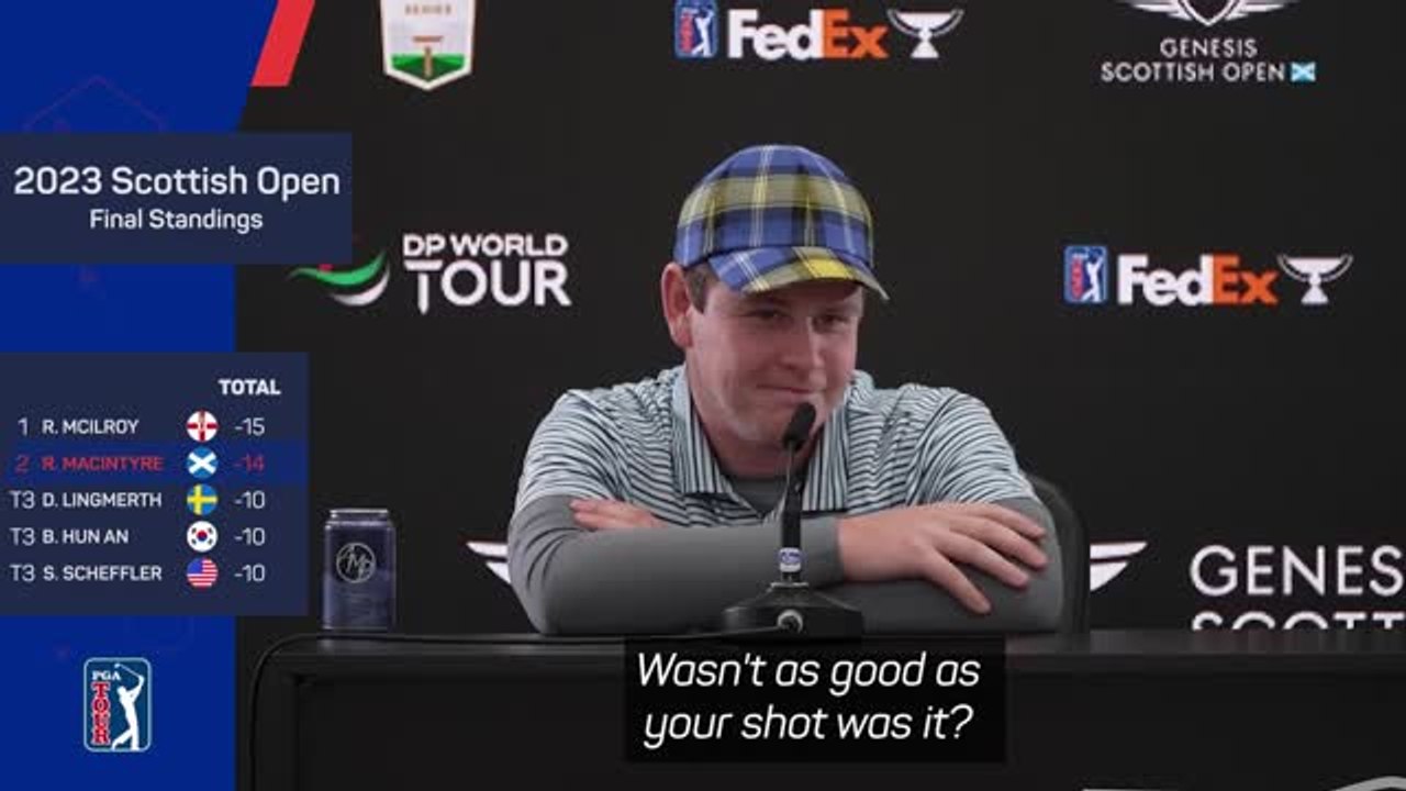 I'll never forgive Rory if I don't win the Scottish Open - MacIntyre