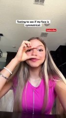 Is Your Face Truly Symmetrical? 🤔 | Gabriella Triple Charm #Shorts