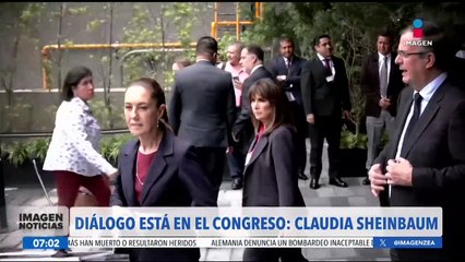 El diálogo existe en el Poder Legislativo con el parlamento abierto: Claudia Sheinbaum