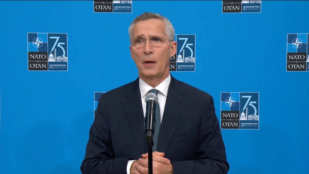 Ukraine getting ‘closer and closer’ to becoming Nato member, says secretary general