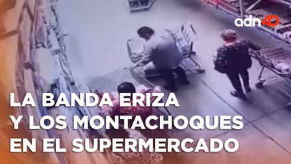 "Montachoques" en el supermercardo, netala lacra ya no sabe como robar I Súbete al Mame