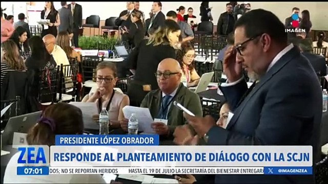 López Obrador responde al planteamiento de Norma Piña sobre un diálogo para discutir la reforma al Poder Judicial