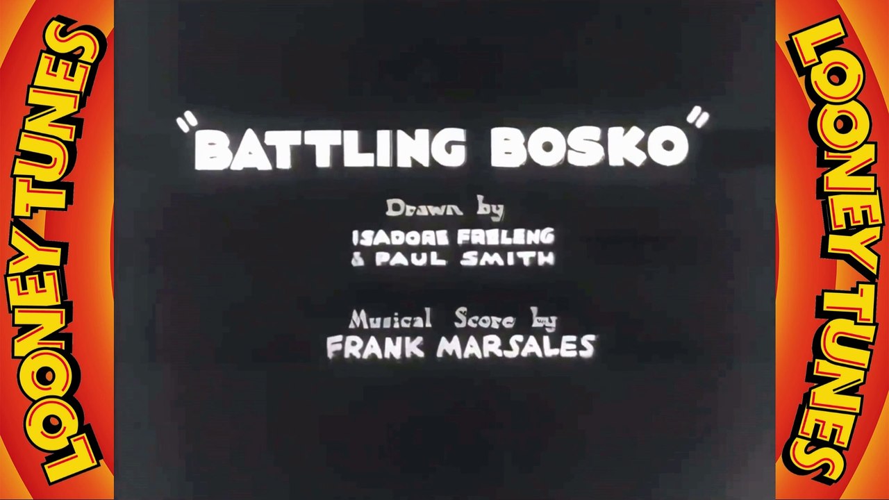 Looney Tunes short 25 - Battling Bosko