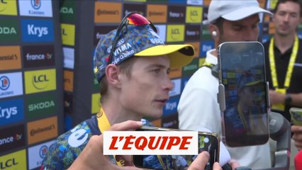 Vingegaard : «J'ai fait une ascension fantastique» - Cyclisme - Tour de France