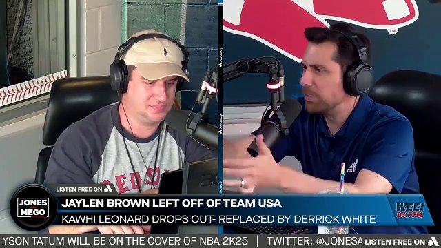 Jaylen Brown is left off of Team USA basketball for Derrick White